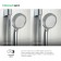 Shower watering can Iddis spahome spa1f00i18, 355 nozzles, relaxing, matte chrome