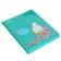 Universal diary for grade 1-11 "Mordashka.shiba", solid cover, artificial leather, foam rubber, liesa, 80 g/m2
