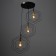 Bayerlux lamp "I entered" 3he27 40W black 50x50x100 cm