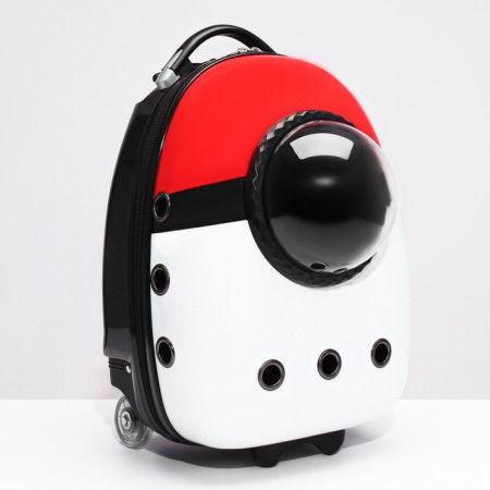 A backpack for carrying animals on wheels, 33 x 23 x 42 cm-1