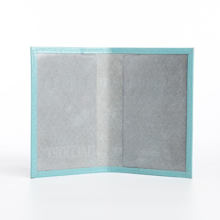 TEXTURA passport cover, blue color-5