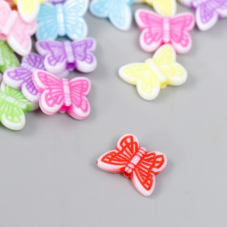 Beads for creativity Plastic "Brush Brush" set 20 grams 0.3x1.4x1.1 cm-2