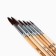 Drawing brush set 6 pcs. Squirrel No. 1.2.3,4,5,6 Van Gogh