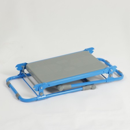Bench-shift garden nika, folding, 56x30x42.5 cm, blue, load up to 100 kg-5