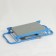 Bench-shift garden nika, folding, 56x30x42.5 cm, blue, load up to 100 kg