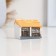Figure "House Ambar" 4x2.5x3cm