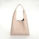 Bag Women's bag 2 in 1, on the button, cosmetic bag, beige color