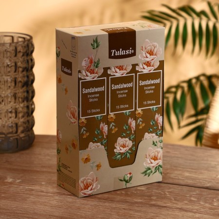 Incense "tulasi" 15 fragrances sandalwood-1