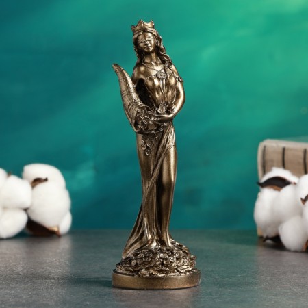 Fortune "Fortune" 19cm, bronze / marble baby
