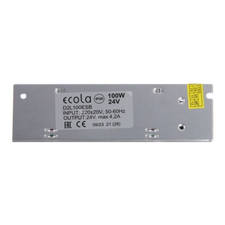 Ecola power supply for 24 V LED tape, 100 W, IP20-2