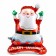 Foil ball 30 "Santa Claus", on a submine