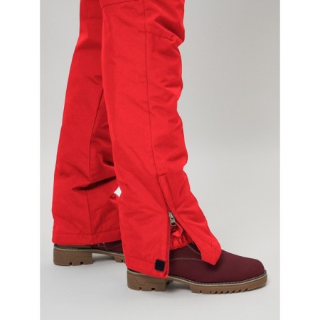 Ski -loving trousers, size 42, red color-3