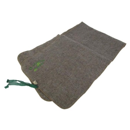 A sunbed for a bath "with a light steam", felt, gray, 150x50cm-4