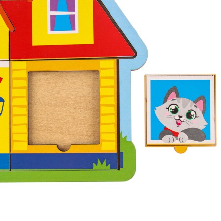 Puzzle "House" for the smallest-2