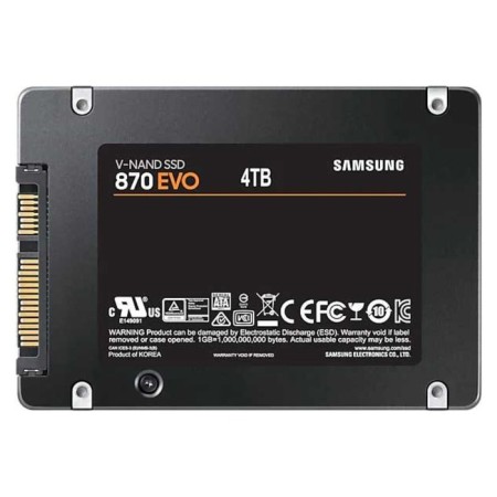 SSD Samsung Sata-III 4TB MZ-77E4T0BW 870 EVO 2.5 "-4