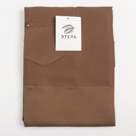 Apron Ethel "Style", brown color, 70 x80cm, 80% p/e, 20% cotton-6