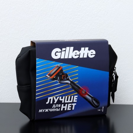 Set of Gillette Fus Proglide Power+1 Replaceable cassette and premium cosmetic bag Gillette 1009952