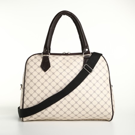 Road bag with lightning, beige color-1