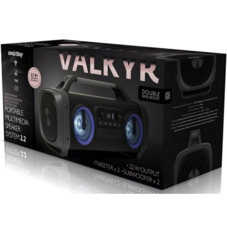 Portable acoustics Smartbuy SBS-115 Valkyr Bluetooth, 22w, MP3, FM-1