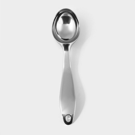 Spoon for ice cream VOLT, 17.3 × 4.2 × 2.3 cm, stainless steel, silver color-2
