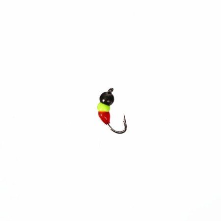Mormyshka tungsten Marlin’s Murash No. 1, 3 mm, 0.3 g, lemon color, black, 10 pcs.