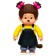 Figure Monchichi "Hannah", with an accessory
