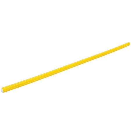 Gymnastic stick 90 cm, yellow color-1