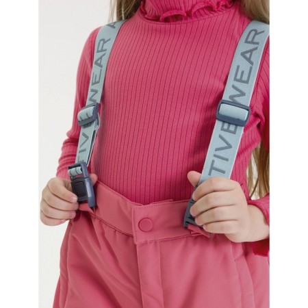 Semi -combines for girls, height 104 cm, pink color-1