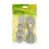 Extension cord Luazon Lighting Eco, 3 sockets, 6 m, 10 A, 2200 W, PVS 3x0.75 mm2, with salary, white