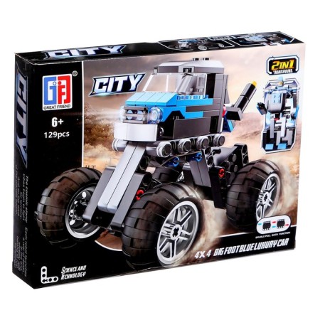 The designer inertial "SUV", 2 assembly options, 129 parts-3