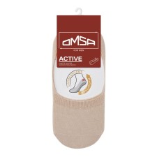 Носки-подследники мужские OMSA ACTIVE, размер 45-47, цвет beige