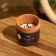 Aromatic candle in a jar of 70 g, soy wax, hibiscus