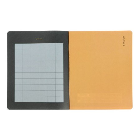 Substantial notebook monocolor.element, 48 sheets in the cell "English", covered cardboard, lamination of software tach, selective varnish, offset block 70 g/m2-5