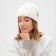 Women's hat Minaku "Bini" Color Milk, size 54-56