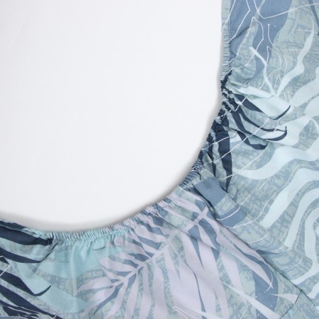 Elevanis sheet Ethel ARECA Palm, 160*200*25cm, Poplin, 125 g/m2-2