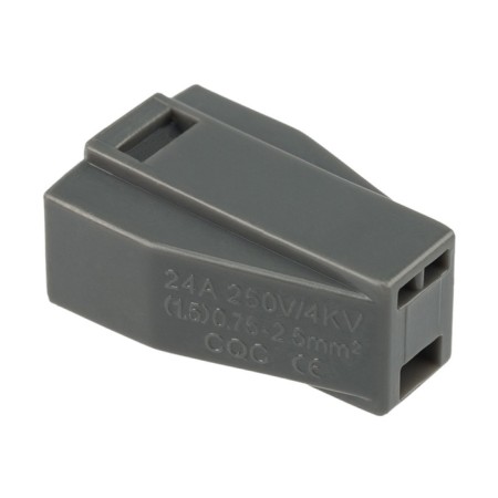 Express Klem with Paste QMS 773-302, 2-wire up to 2.5 mm², gray (100 pcs/° C) rexant-2