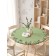 Tables on the table "Flower weaving", round, oxford, elastic band, size 140x140 cm, diameter 105-120 cm