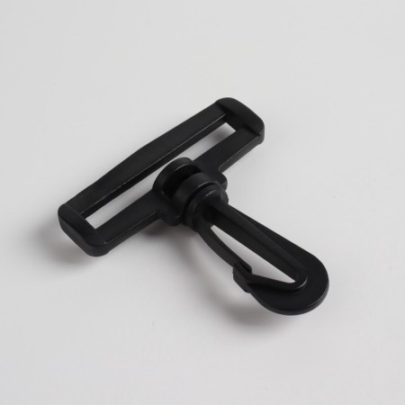 Plastic carbine, 6 × 6.5 cm, 2 pcs, black color-1