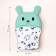 Break-cutter "Bunny", blue/green color, I crumb