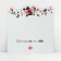Money envelope "Real flowers" Formation, 17.5 x 8 cm