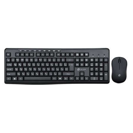 Keyboard + Mouse Rick 225m Claw: Black Mouse: Black USB Wireless Multimedia (1454537) 1029432