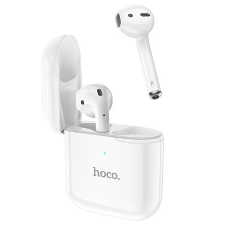 Hoco Ew06, TWS, wireless headphones, inserts, BT 5.1, 35/300 mAh, white-2