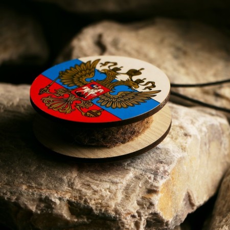 Car suspension Grand Caratt Emblem, Wood, felt-2