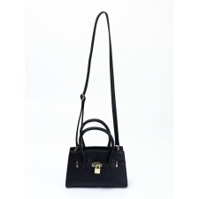 Women's bag, 23*8*15, lengths. belt, department. On the zipper, black