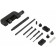 Set of tools for prying, riveting chain jt