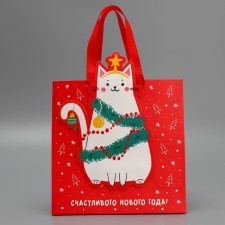 Gift package “Happy New Year!”, 22 x 22 x 10 cm, new year