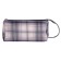 School Penal on a zipper 2 departments "Scotland", gray-pink