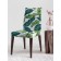 Czech on the chair "Figure veil", decorative, velor