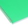 Notebook on the crest A4 60 sheets in the Calligrata cage is green, plastic cover, offset block