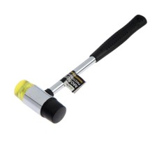 Hammer for installing windows, metal handle